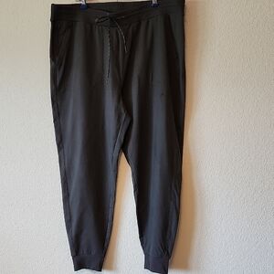 Zella All Day Every Day Joggers Elastic Waist Front Pockets Women's XL Dark Gray